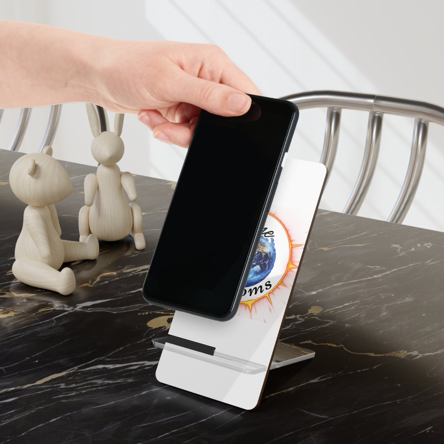 Mobile Display Stand for Smartphones (White)