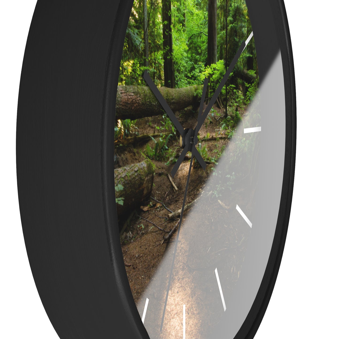 "Fallen Tree" Wall Clock