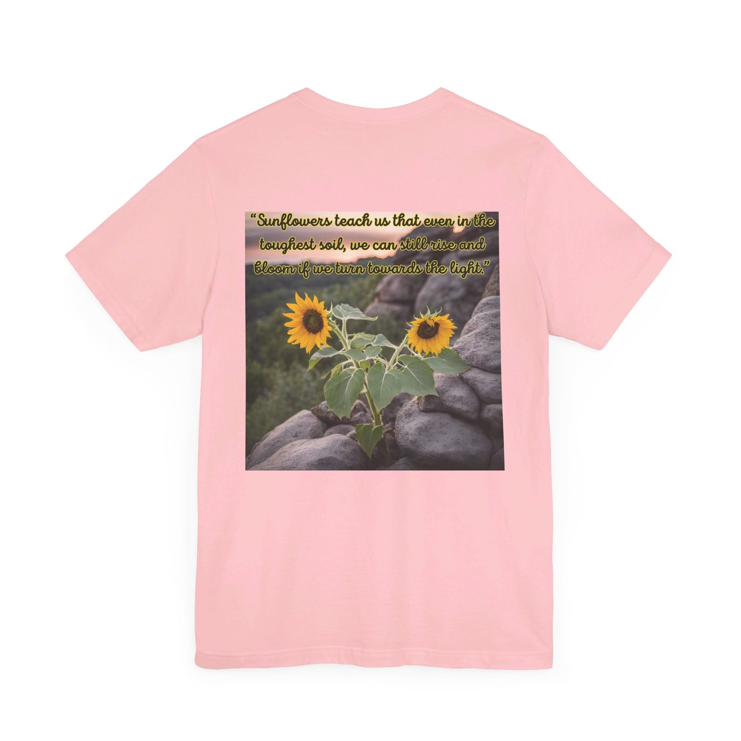 "Sunflower - Rise" Unisex Jersey Short Sleeve Tee 3