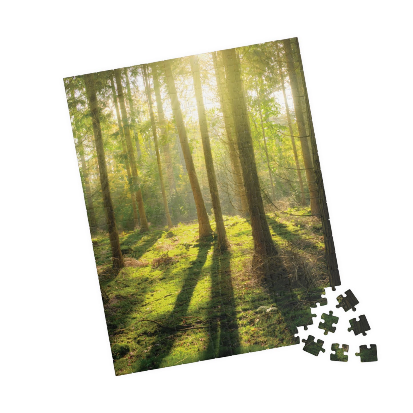 Vertical "Mossy Woodland" Puzzle (110, 252, 520, 1014-piece)