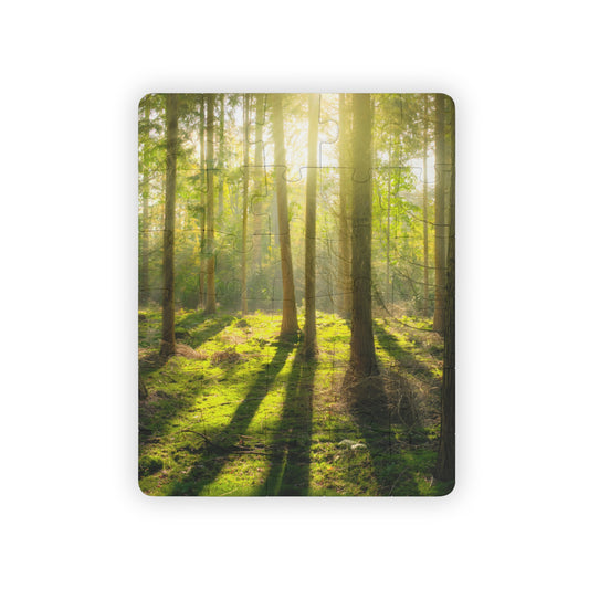 "Mossy Woodland" Kids' Puzzle, 30-Piece