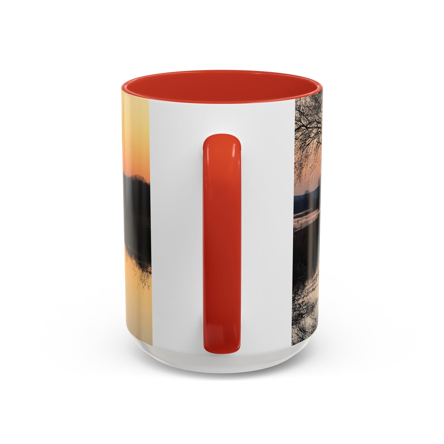 “Reflection At Sunset” Accent Coffee Mug (11, 15oz)