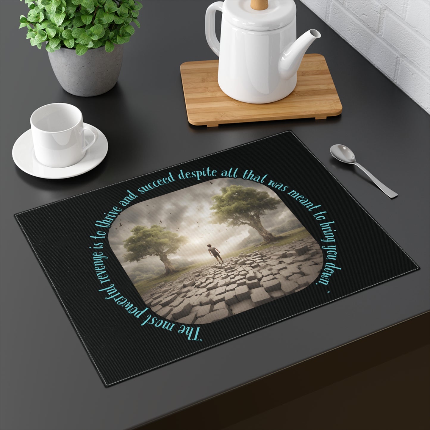 "The Best Revenge" Placemat, 1pc