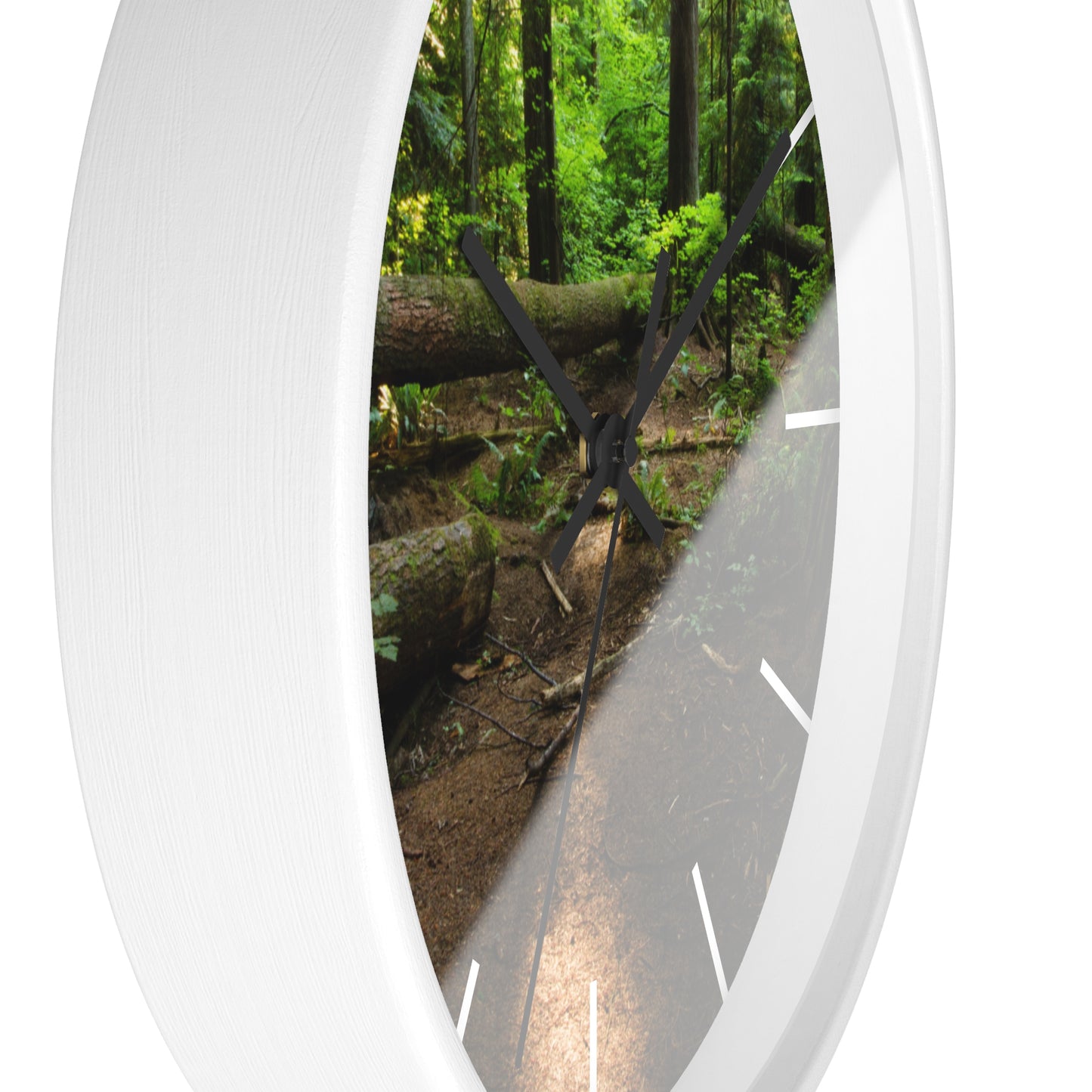 "Fallen Tree" Wall Clock