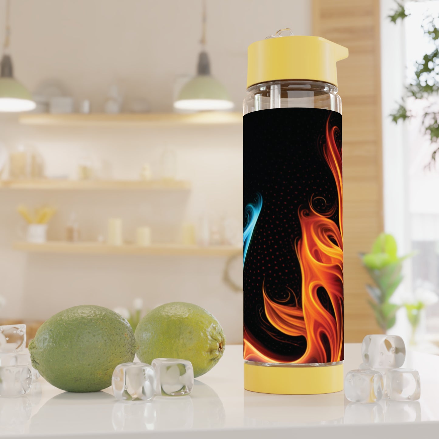 "Dancing Flames" Infuser Water Bottle