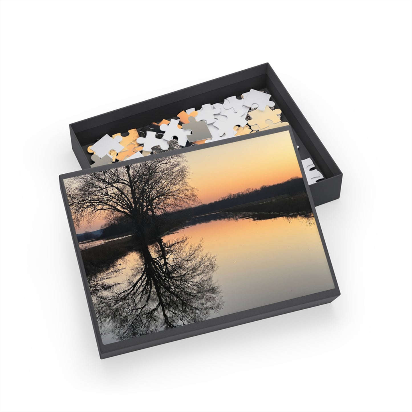 “Reflection At Sunset” Puzzle (96, 252, 500, 1000-Piece)