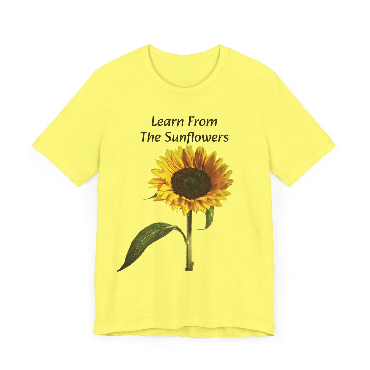 "Sunflower - Rise" Unisex Jersey Short Sleeve Tee 2