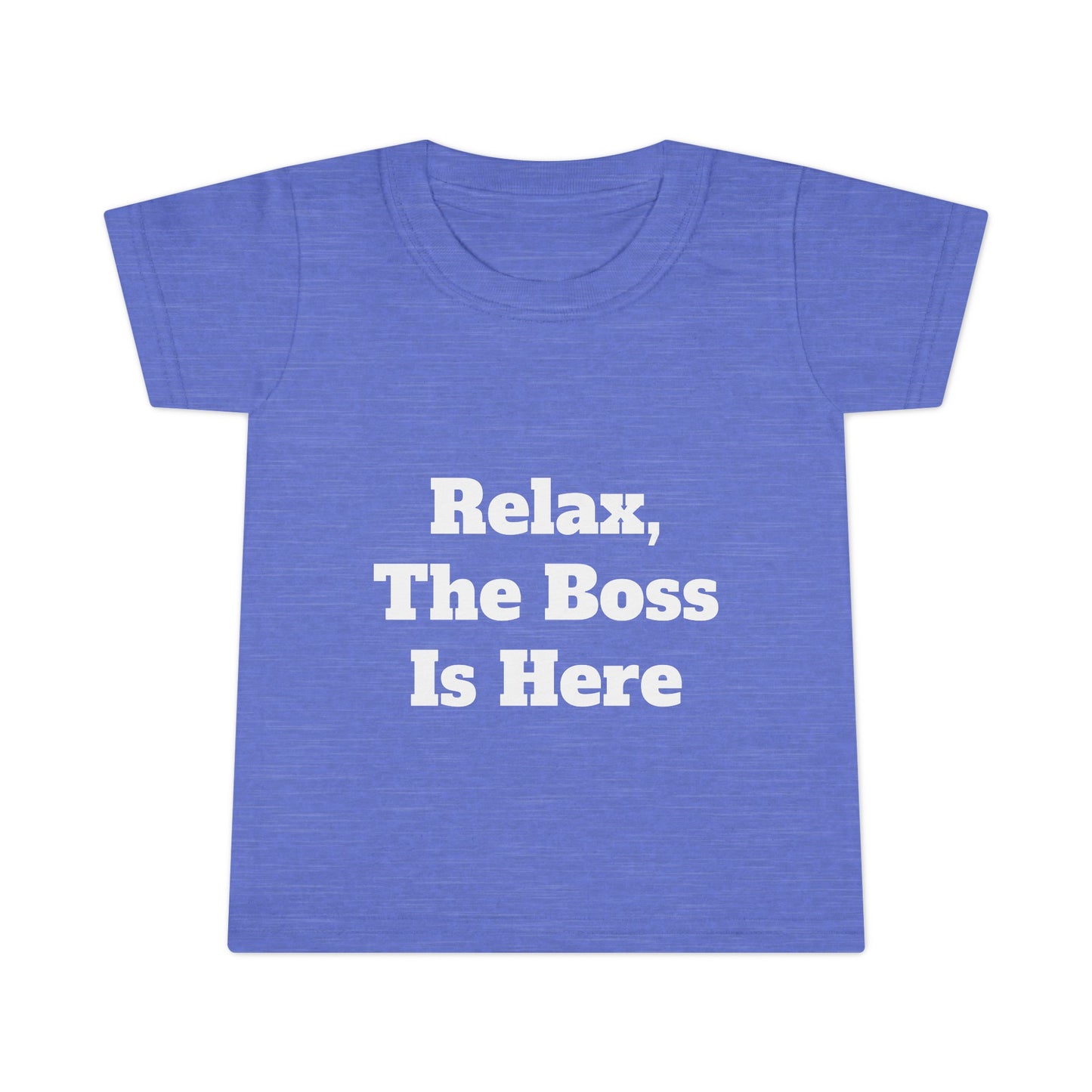 "Relax" Toddler T-shirt w/Logo on Back