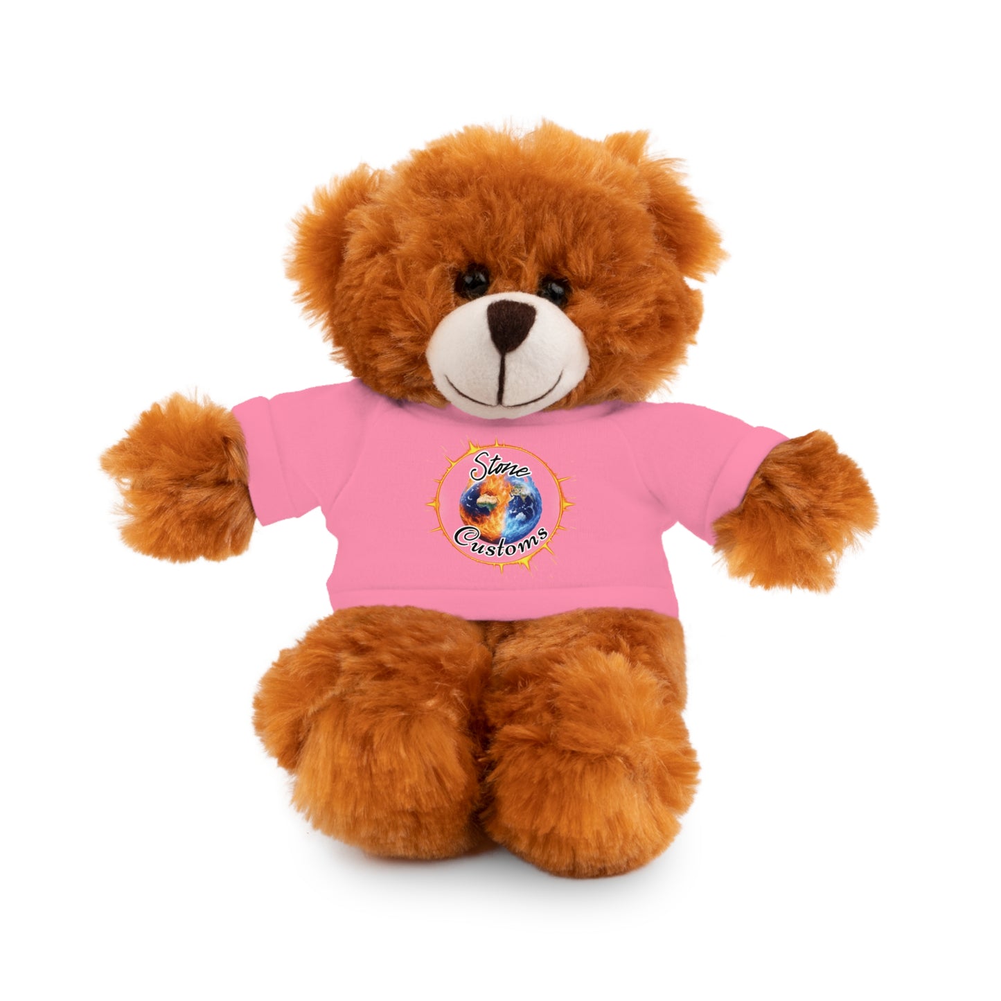 "Stone Customs" Stuffed Animals with Logo Tee