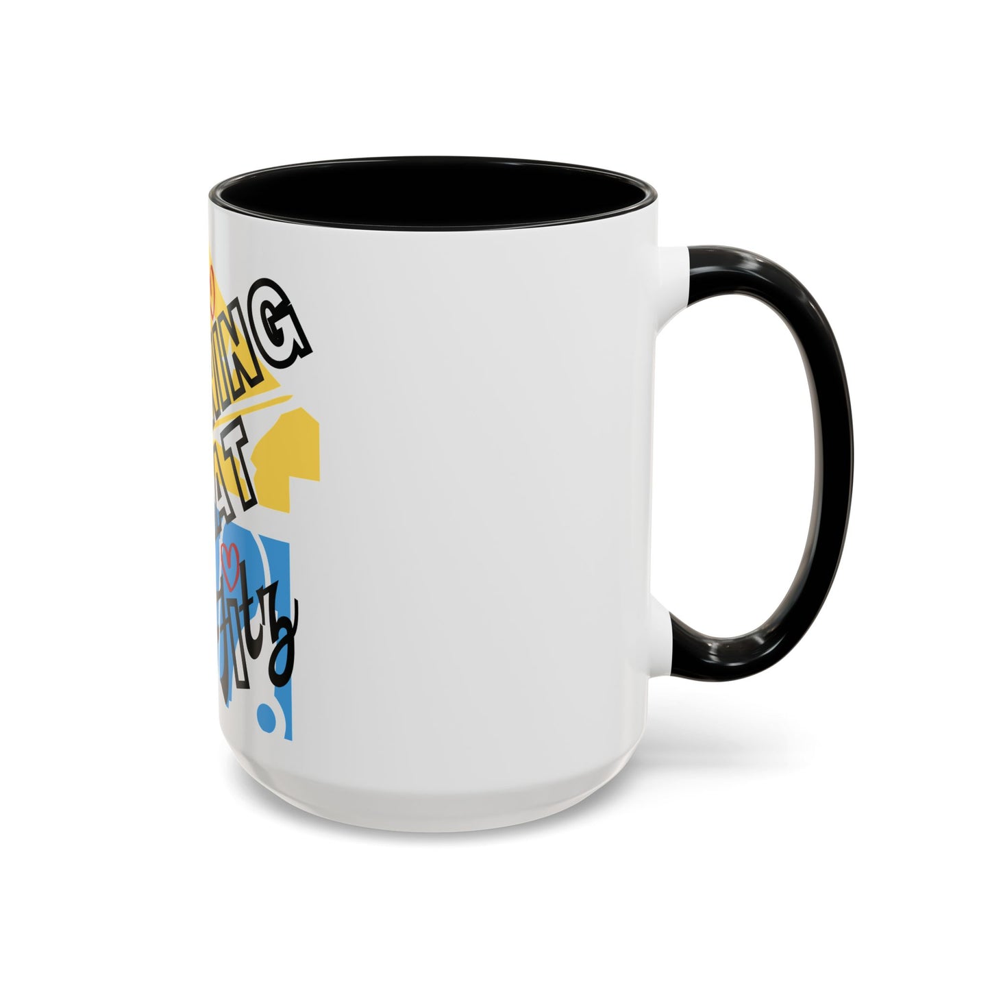 "Cleaning That Fitz" Logo Accent Coffee Mug (11, 15oz)