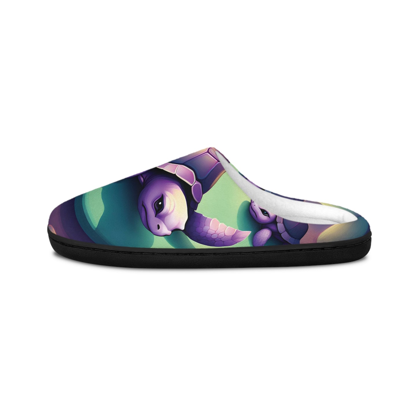 "Purple Turtle" Women's Indoor Slippers