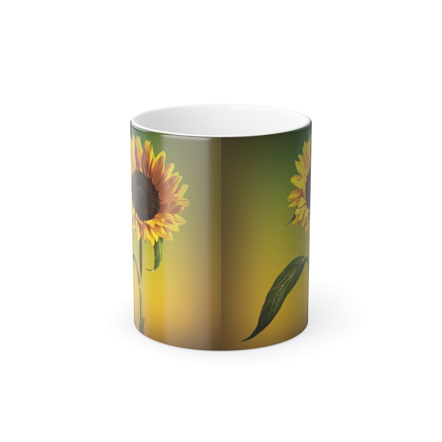 "Sunflower" Color Morphing Mug, 11oz