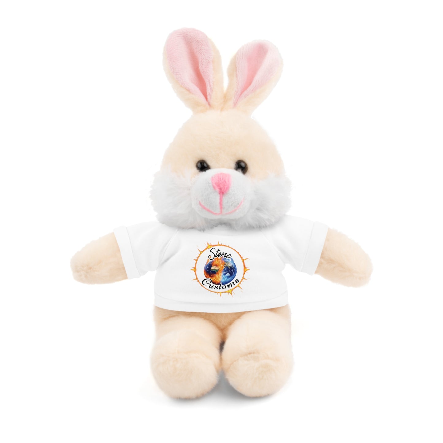 "Stone Customs" Stuffed Animals with Logo Tee