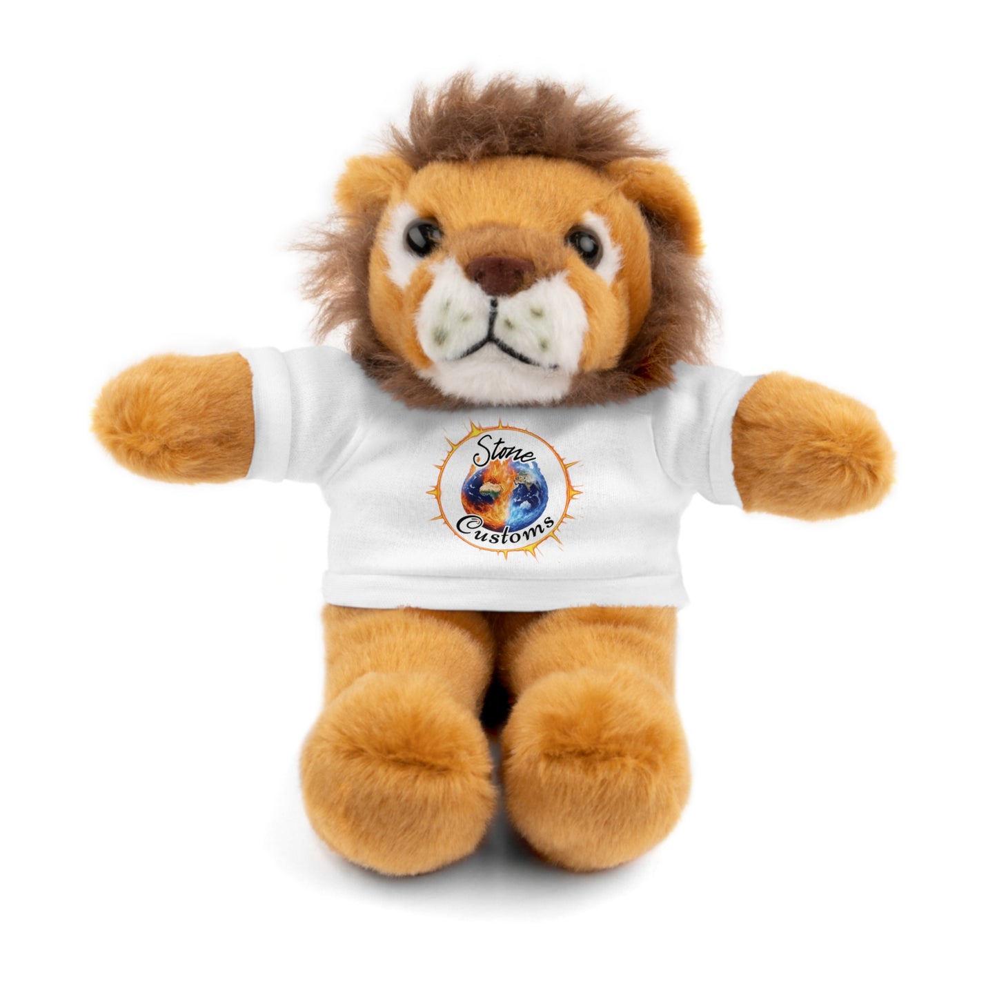"Stone Customs" Stuffed Animals with Logo Tee