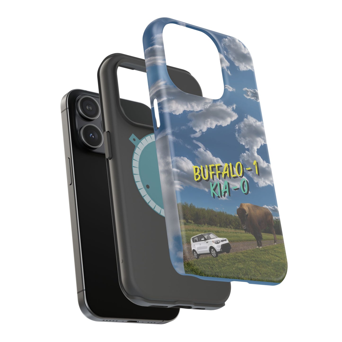 "Buffalo vs Kia" Magnetic Tough Cases