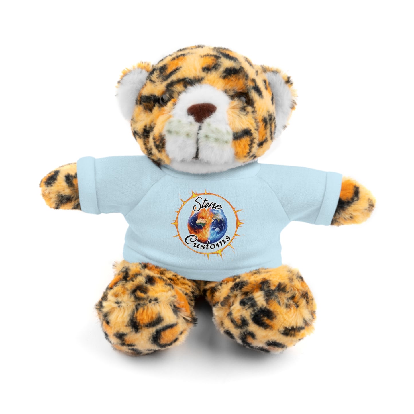 "Stone Customs" Stuffed Animals with Logo Tee