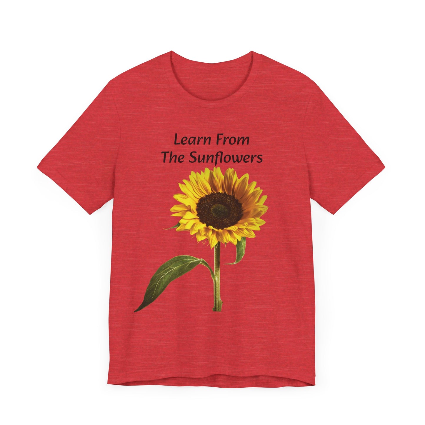 "Sunflower - Rise" Unisex Jersey Short Sleeve Tee 1