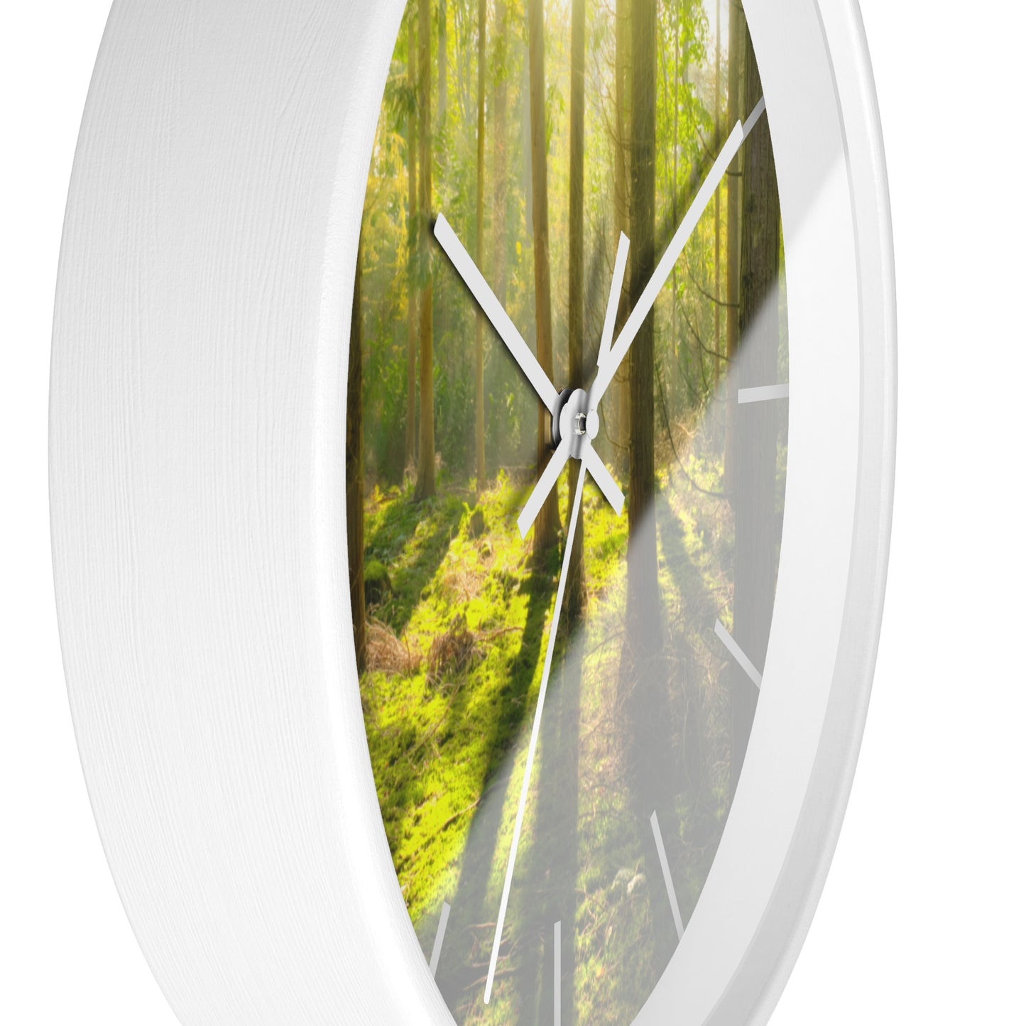 "Mossy Woodland" Wall Clock