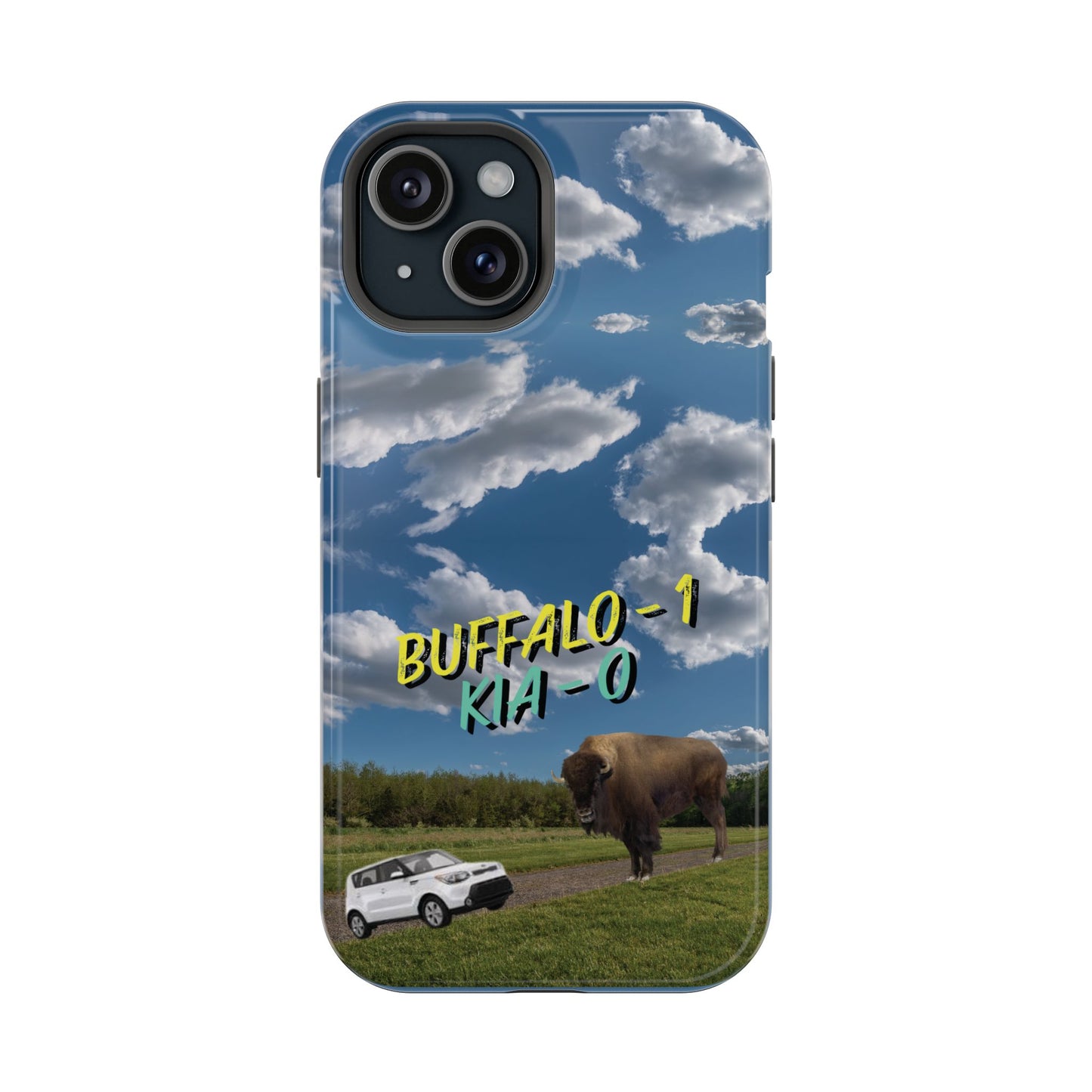 "Buffalo vs Kia" Magnetic Tough Cases