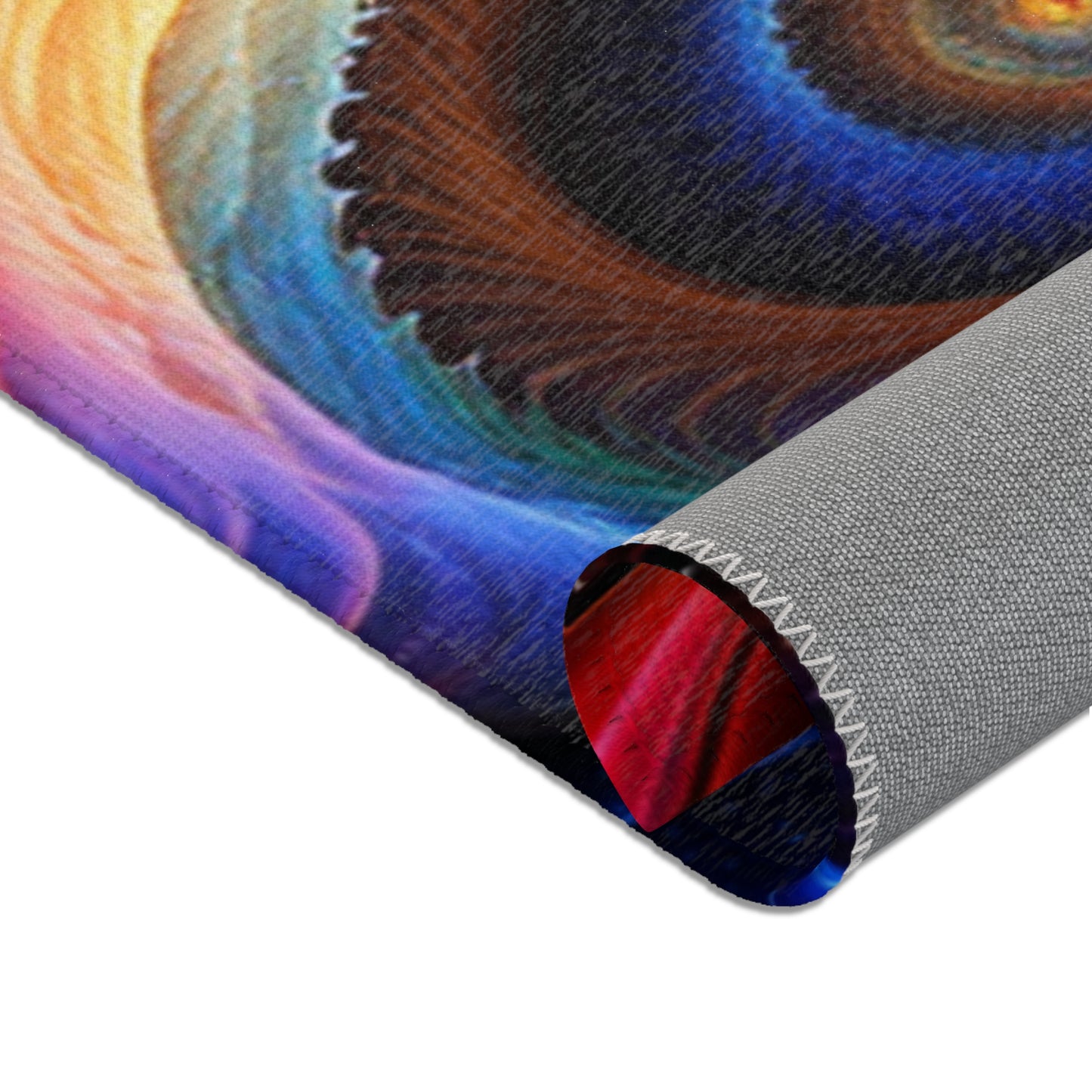 "Cosmic Spiral" Area Rugs