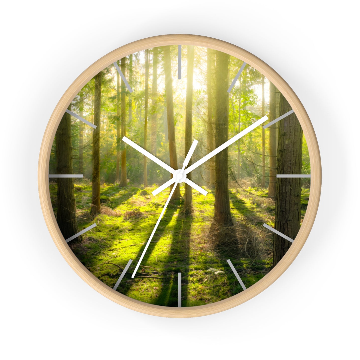 "Mossy Woodland" Wall Clock