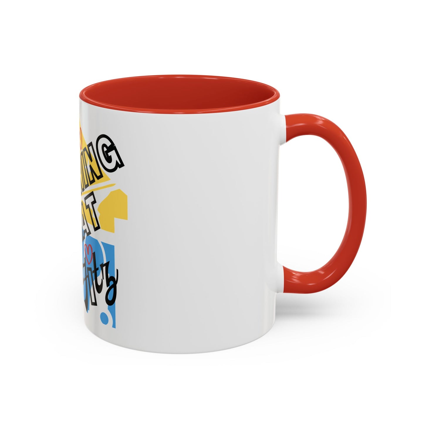 "Cleaning That Fitz" Logo Accent Coffee Mug (11, 15oz)