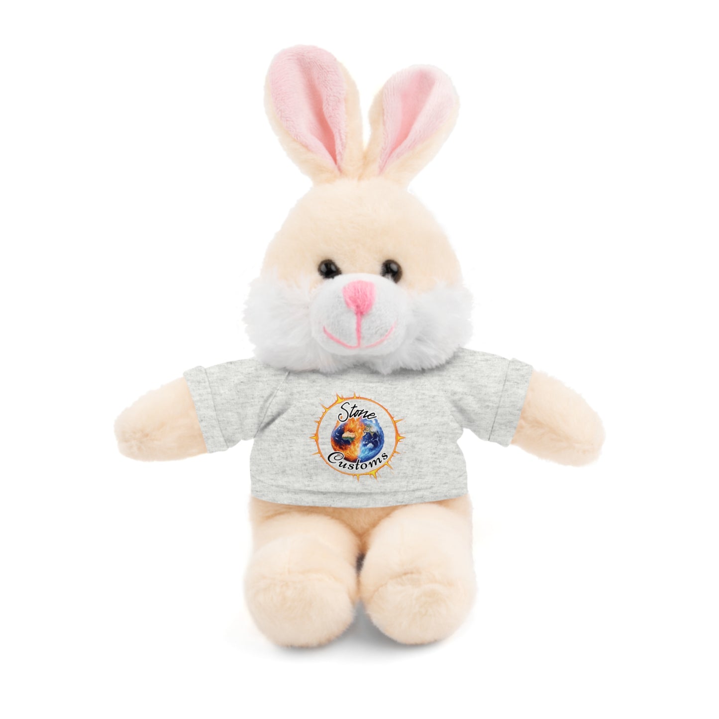 "Stone Customs" Stuffed Animals with Logo Tee