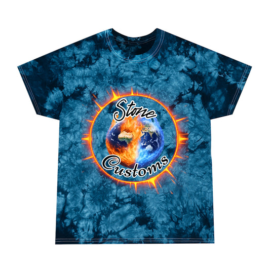 "Stone Customs" Tie-Dye Tee, Crystal