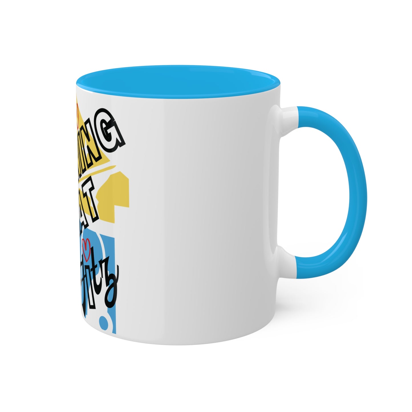 "Cleaning That Fitz" Logo Colorful Mugs, 11oz