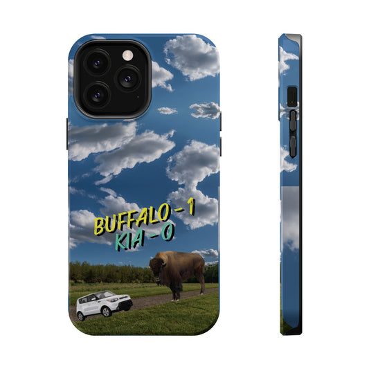 "Buffalo vs Kia" Magnetic Tough Cases