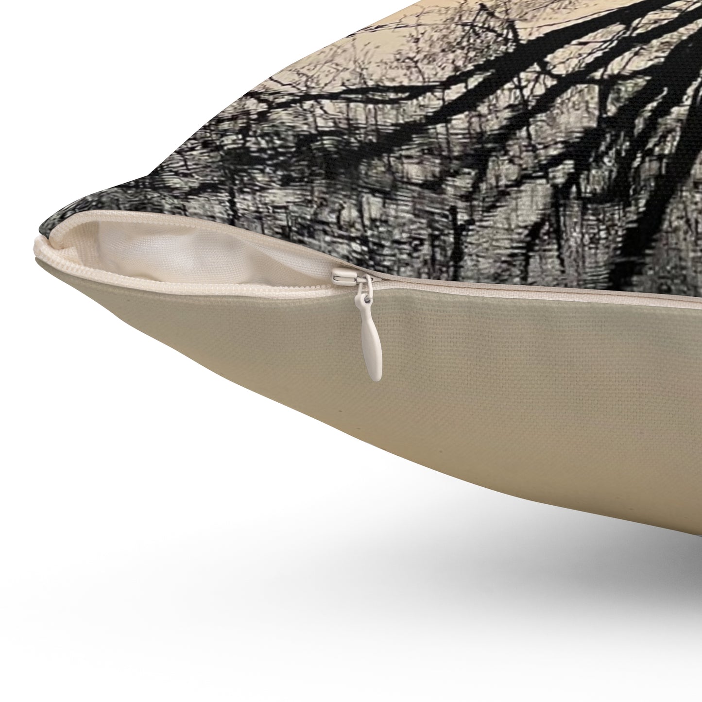 “Reflection At Sunset” Spun Polyester Square Pillow