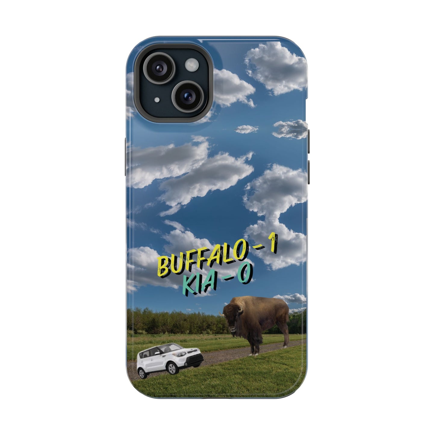 "Buffalo vs Kia" Magnetic Tough Cases