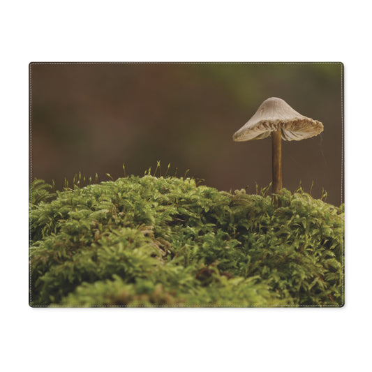 "Mushroom On Mossy Mound" Placemat, 1pc