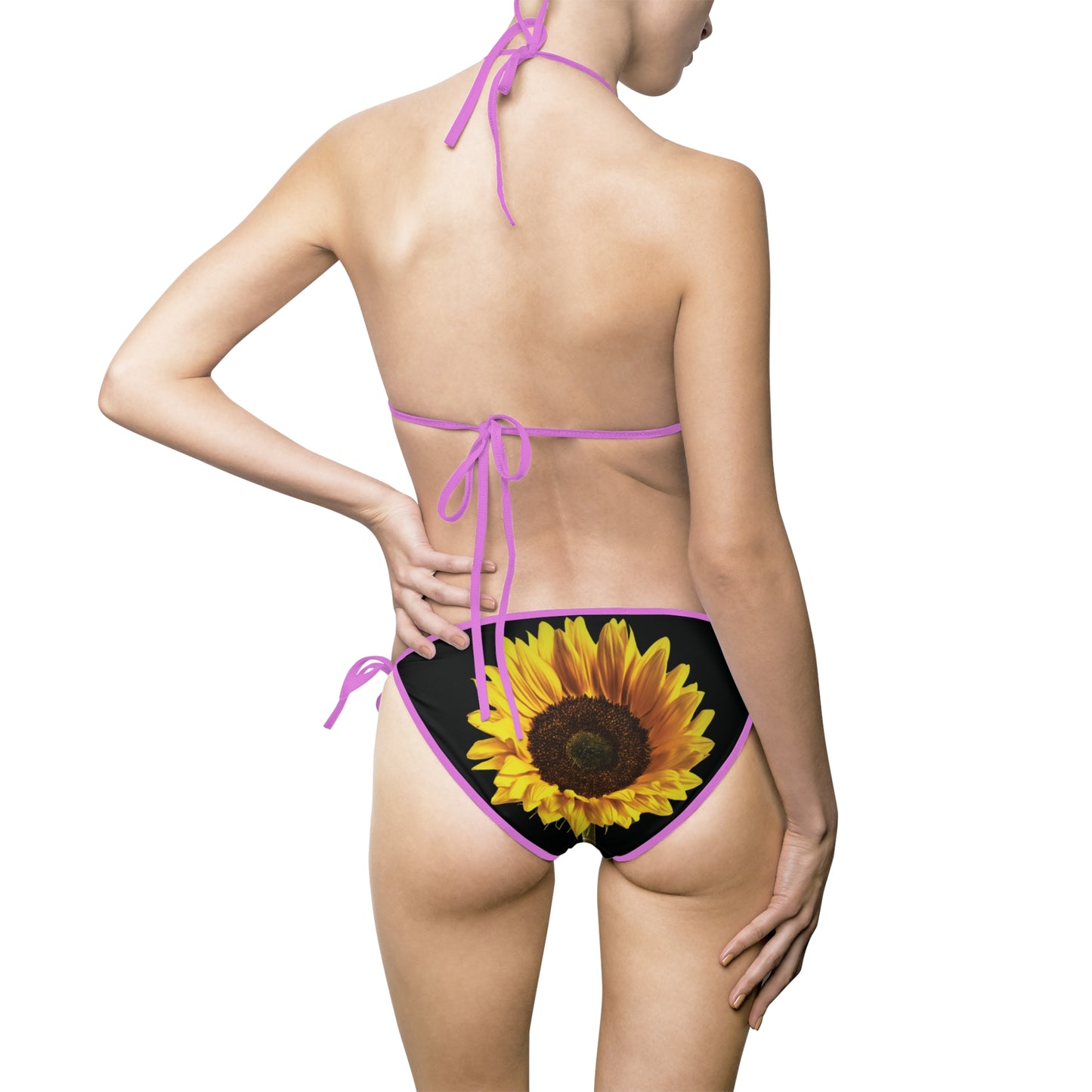 "Single Sunflower" Women's Bikini Swimsuit (AOP)