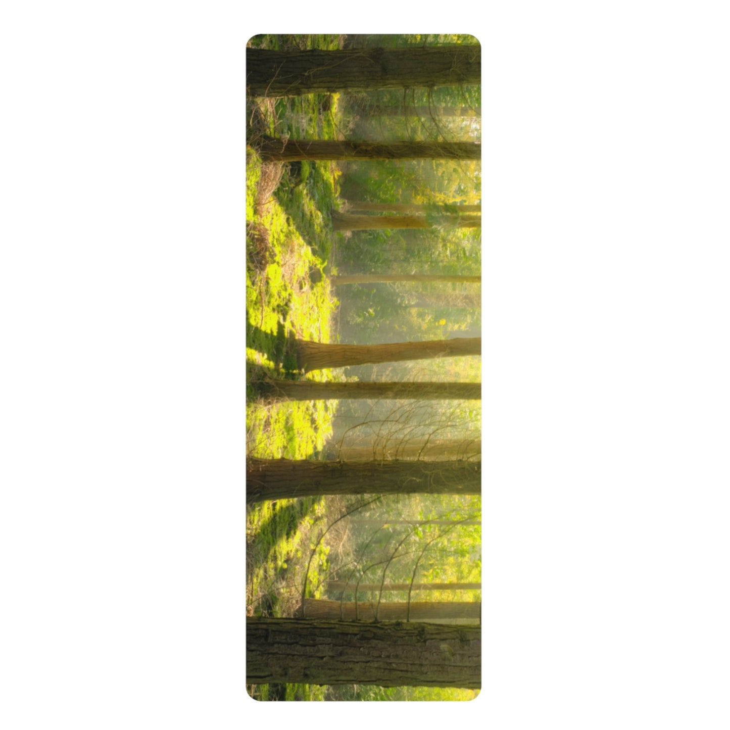 "Mossy Woodland" Rubber Yoga Mat