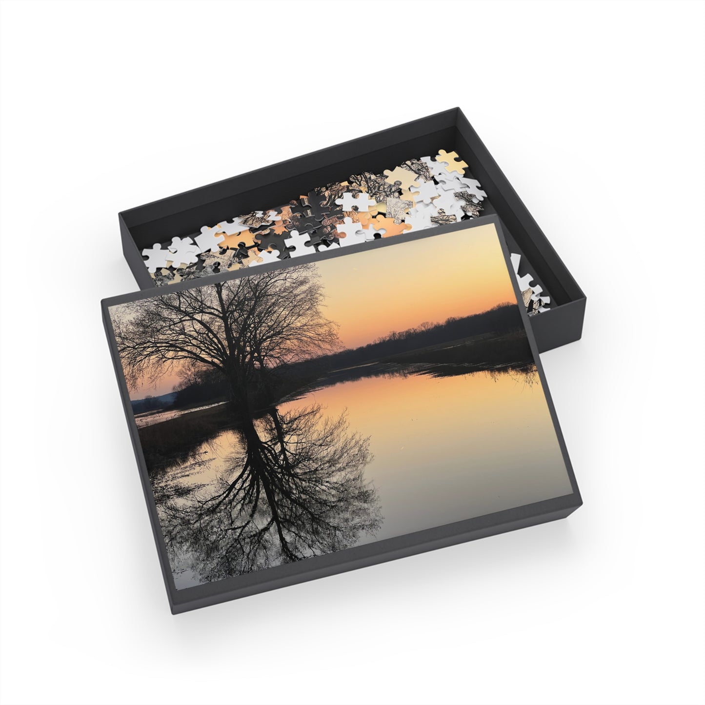 “Reflection At Sunset” Puzzle (96, 252, 500, 1000-Piece)