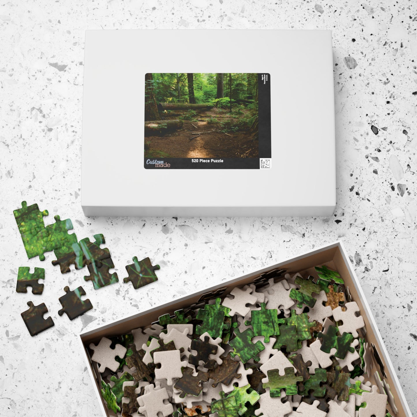 Horizontal "Fallen Tree" Puzzle (110, 252, 520, 1014-piece)