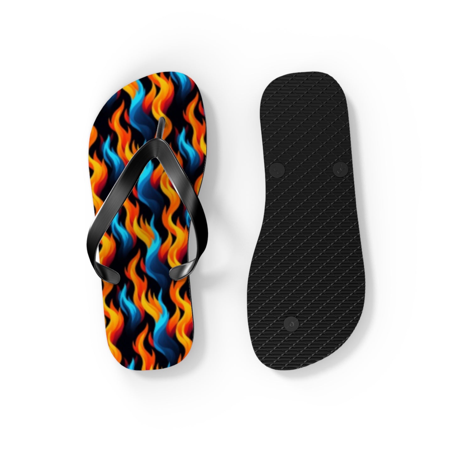 Flame Flip Flops