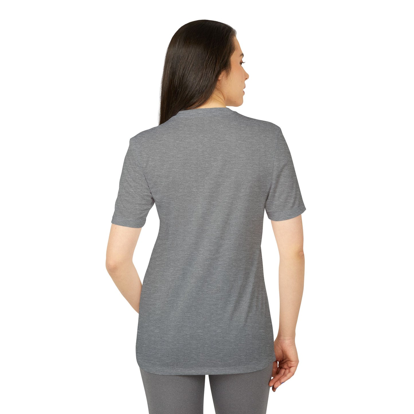 Adidas Sport T-shirt - “I'm Extremely Unstable! Run!”