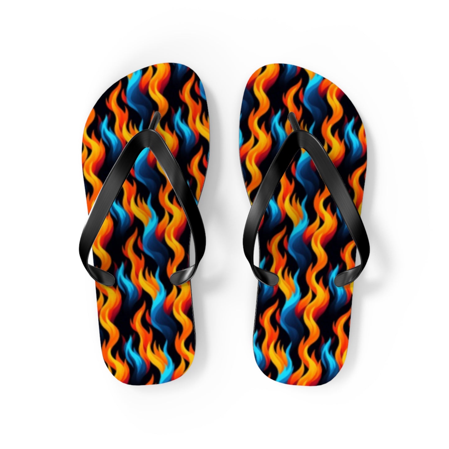 Flame Flip Flops