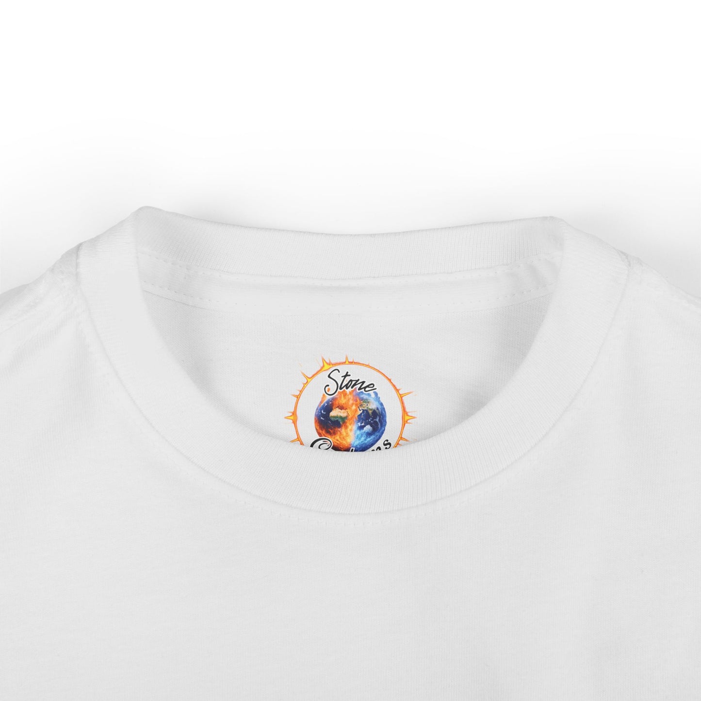 "Relax, The Boss Is Here" Infant Fine Jersey Tee w/Logo on Back