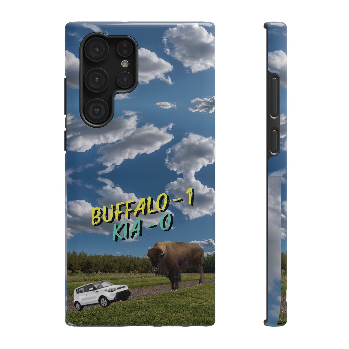 "Buffalo vs Kia" Impact-Resistant Cases