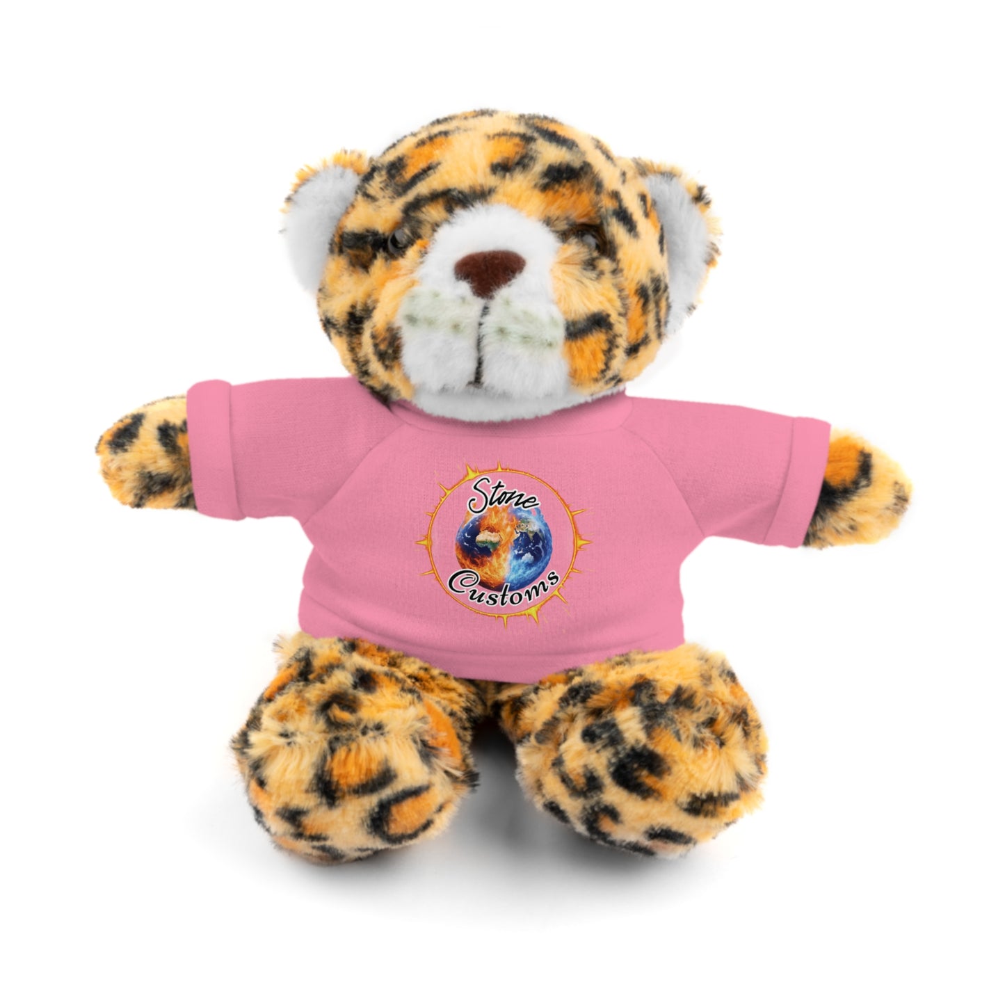 "Stone Customs" Stuffed Animals with Logo Tee