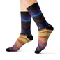 "Cosmic Spiral" Sublimation Socks