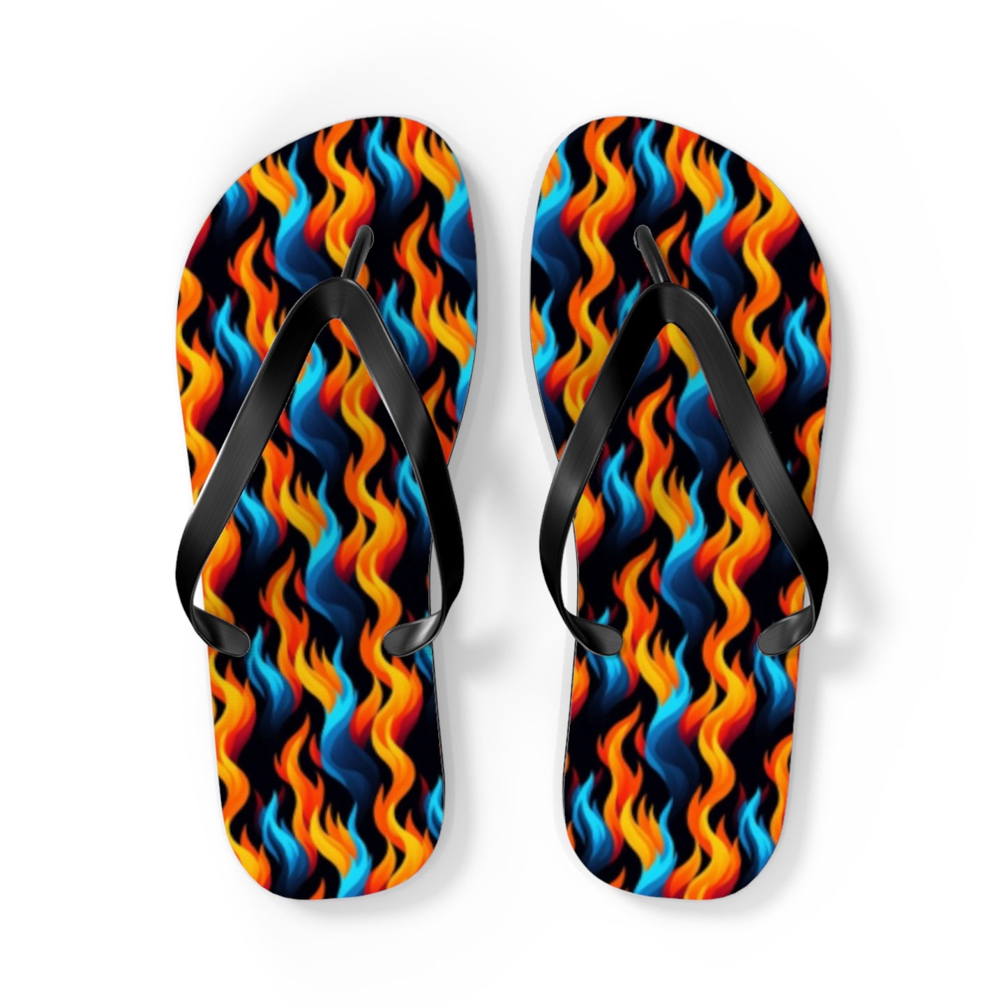 Flame Flip Flops