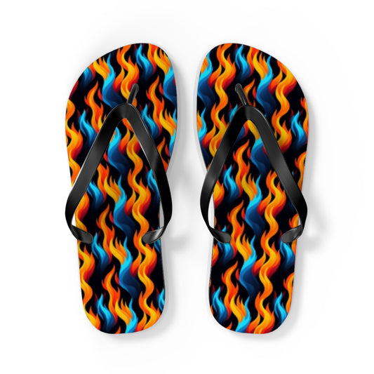 Flame Flip Flops