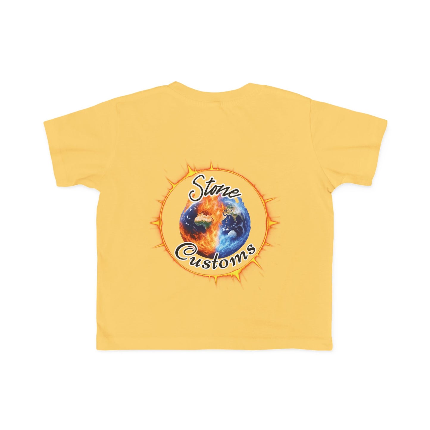 "Relax" Toddler's Fine Jersey Tee w/Logo on Back