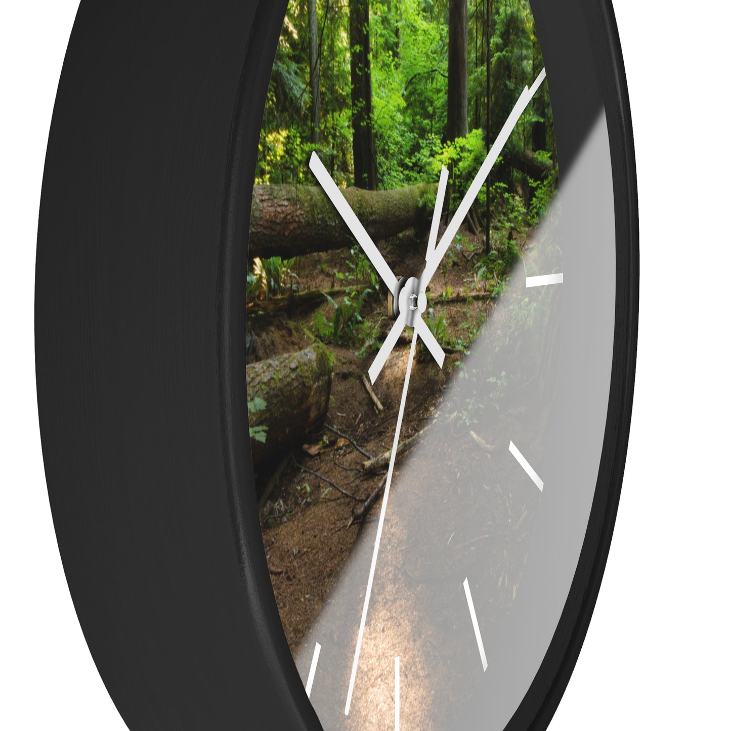 "Fallen Tree" Wall Clock