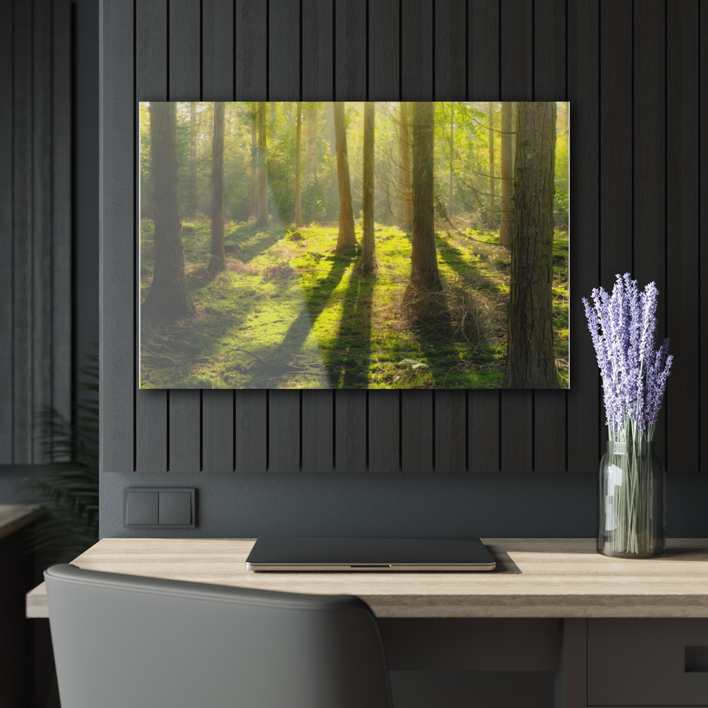 “Mossy Woodland” Acrylic Prints (French Cleat Hanging)