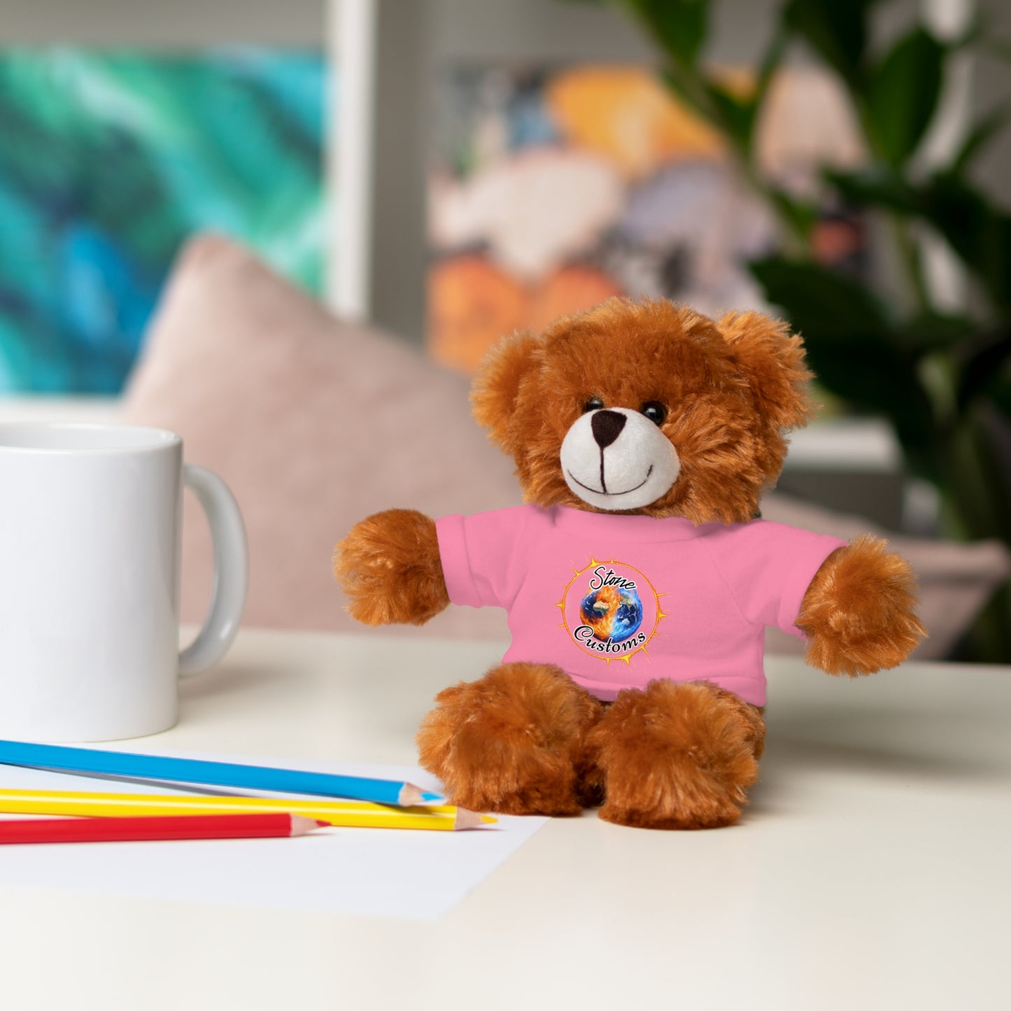 "Stone Customs" Stuffed Animals with Tee